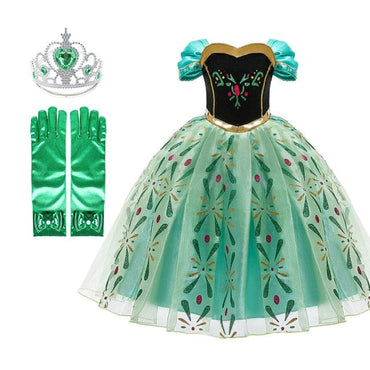 Snow Queen Frozen Party Dress