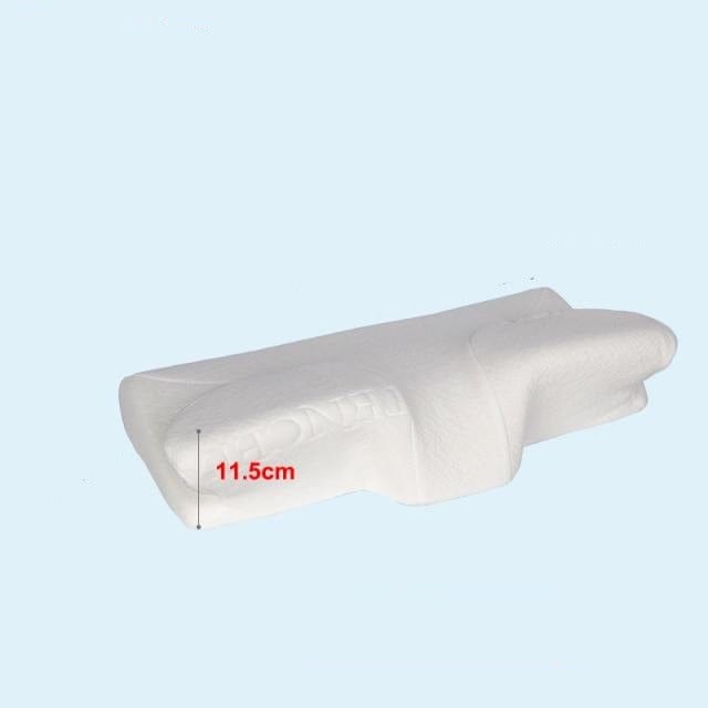 Purenlatex Contour Orthopedic Pillow Memory Foam Cervical 14cm Pillow Neck Pain Remedial Pillow for Side Back Stomach Sleepers - east2cart.uk