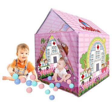 Kids Foldable Game House Play Tent - east2cart.uk