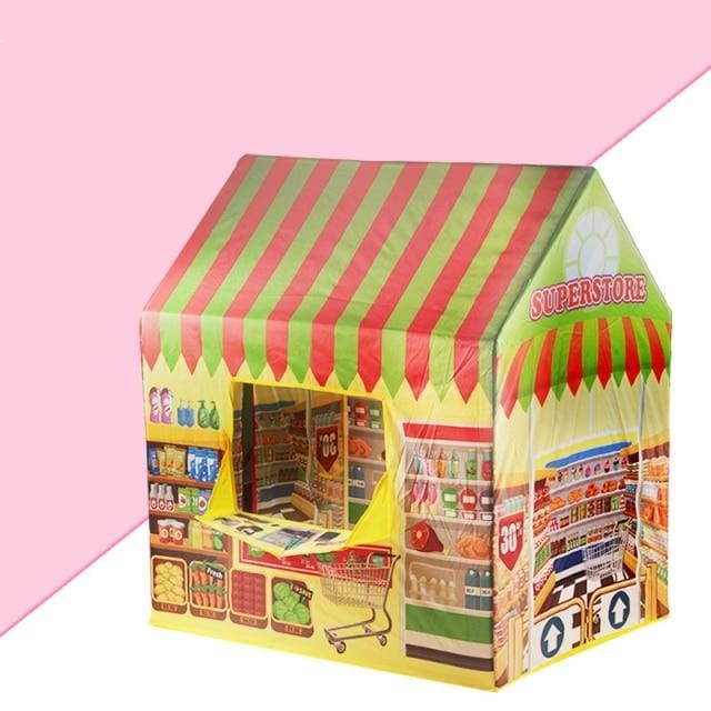 Kids Foldable Game House Play Tent - east2cart.uk