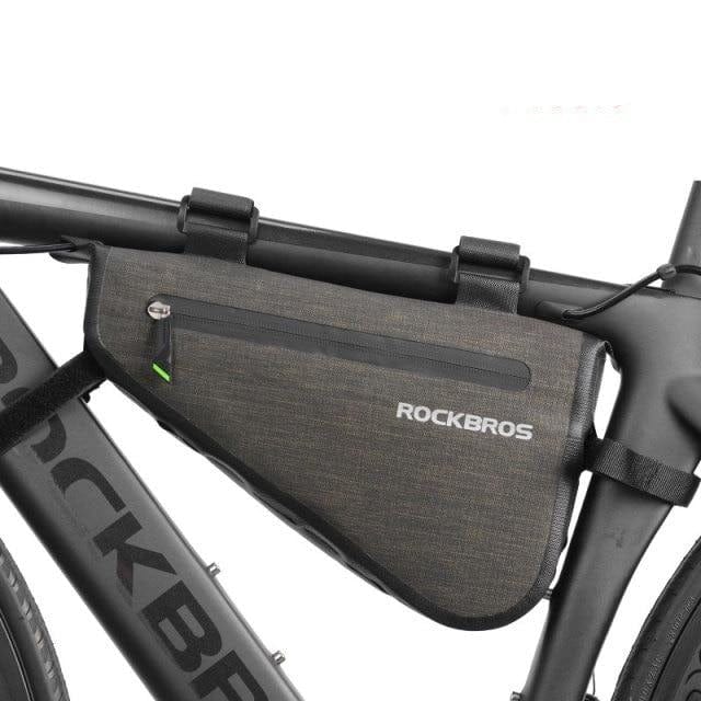 ROCKBROS Bike Bicycle Bag Rainproof Large Capacity MTB Road Frame Bag Triangle Pouch Waterproof Caulking Bag Pannier Accessories - east2cart.uk