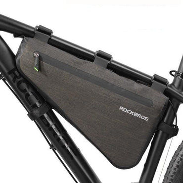 ROCKBROS Bike Bicycle Bag Rainproof Large Capacity MTB Road Frame Bag Triangle Pouch Waterproof Caulking Bag Pannier Accessories - east2cart.uk