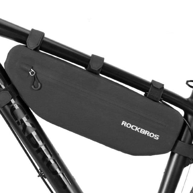 ROCKBROS Bike Bicycle Bag Rainproof Large Capacity MTB Road Frame Bag Triangle Pouch Waterproof Caulking Bag Pannier Accessories - east2cart.uk