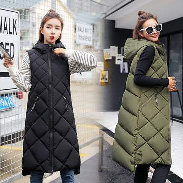 Ladies casual warm winter jacket