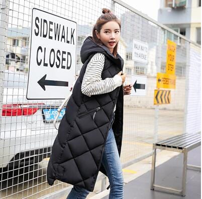 Ladies casual warm winter jacket