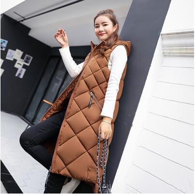 Ladies casual warm winter jacket