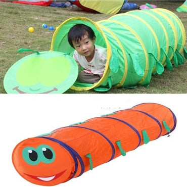 Kids Indoor Outdoor Tunnel Crawling Play House - east2cart.uk