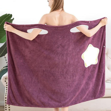 Soft and Absorbent Coral Fleece Towel - east2cart.uk