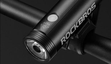 ROCKBROS 1000LM Bike Light Headlight Bicycle Handlebar Front Lamp MTB Rode Cycling USB Rechargeable Flashlight Safety Tail Light - east2cart.uk