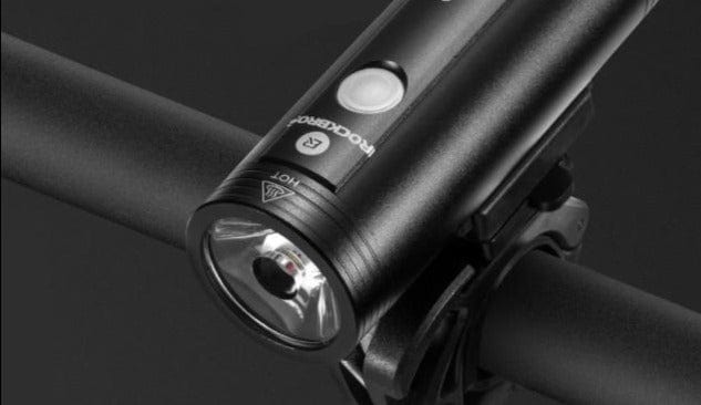 ROCKBROS 1000LM Bike Light Headlight Bicycle Handlebar Front Lamp MTB Rode Cycling USB Rechargeable Flashlight Safety Tail Light - east2cart.uk