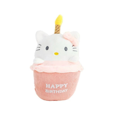 Happy Birthday Cake with Candles Children's Plush Doll