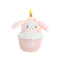 Happy Birthday Cake with Candles Children's Plush Doll