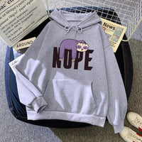 Sleeping Sloth Print Men Casual Sweatshirts