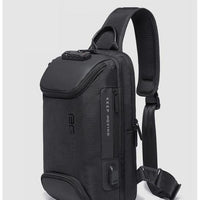 Xiaomi Fashion Shoulder Crossbody Sling Backpack with USB Charging Port Waterproof Travel Hiking Bag Outdoor Chest Daypack - east2cart.uk
