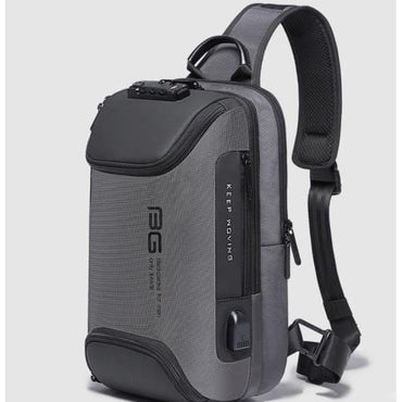 Xiaomi Fashion Shoulder Crossbody Sling Backpack with USB Charging Port Waterproof Travel Hiking Bag Outdoor Chest Daypack - east2cart.uk