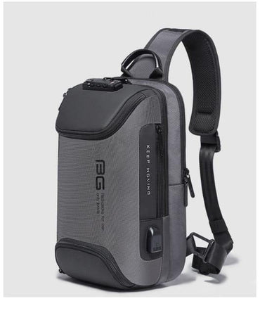 Xiaomi Fashion Shoulder Crossbody Sling Backpack with USB Charging Port Waterproof Travel Hiking Bag Outdoor Chest Daypack - east2cart.uk