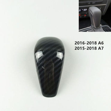 Gearshift Frame Cover Carbon Fiber Sticker For Audi