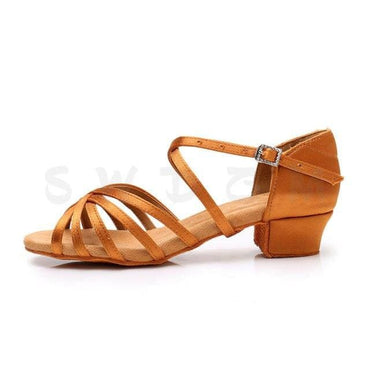 SWDZM Dance Shoes For Women Dancing Girls Ladies Modern Jazz Flamenco Dancing Shoes Dance-Shoe Silk Satin Salsa Practice Sandals - east2cart.uk