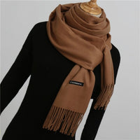 Solid Thick Winter Scarf