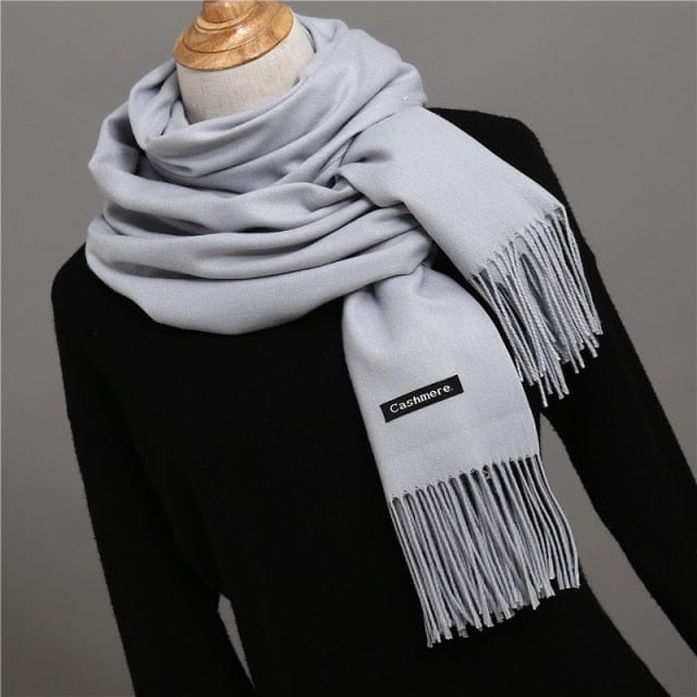 Solid Thick Winter Scarf