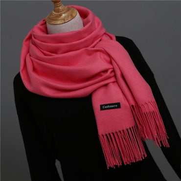 Solid Thick Winter Scarf