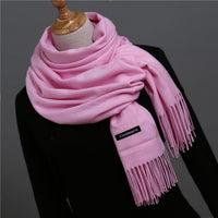 Solid Thick Winter Scarf
