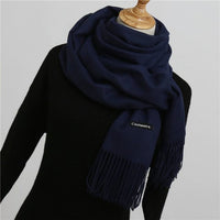 Solid Thick Winter Scarf