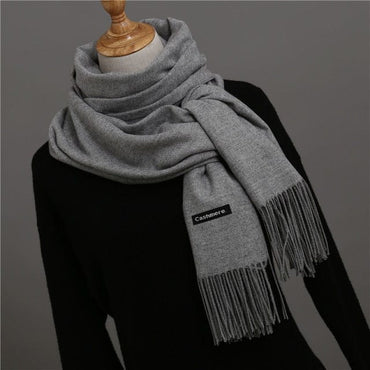 Solid Thick Winter Scarf