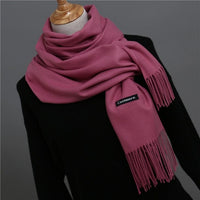 Solid Thick Winter Scarf