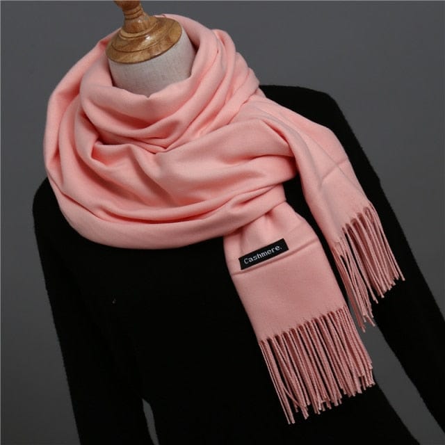 Solid Thick Winter Scarf