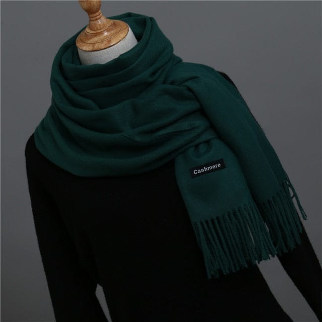 Solid Thick Winter Scarf