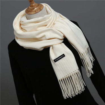 Solid Thick Winter Scarf