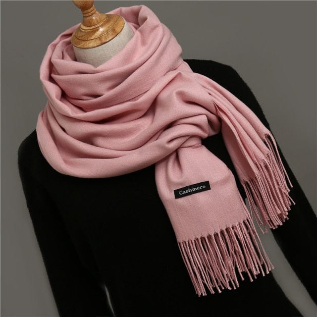 Solid Thick Winter Scarf