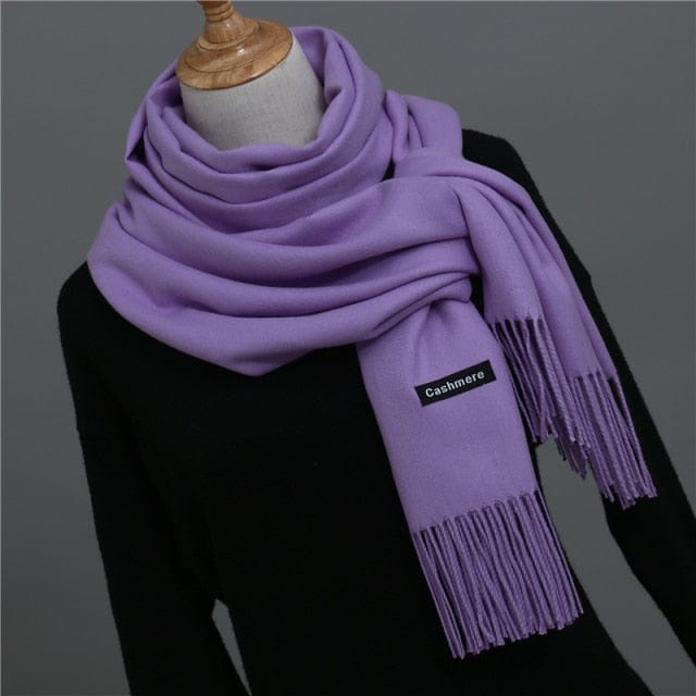 Solid Thick Winter Scarf