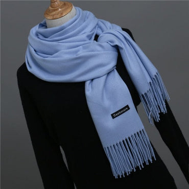 Solid Thick Winter Scarf