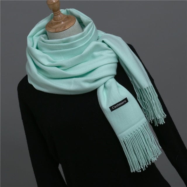 Solid Thick Winter Scarf