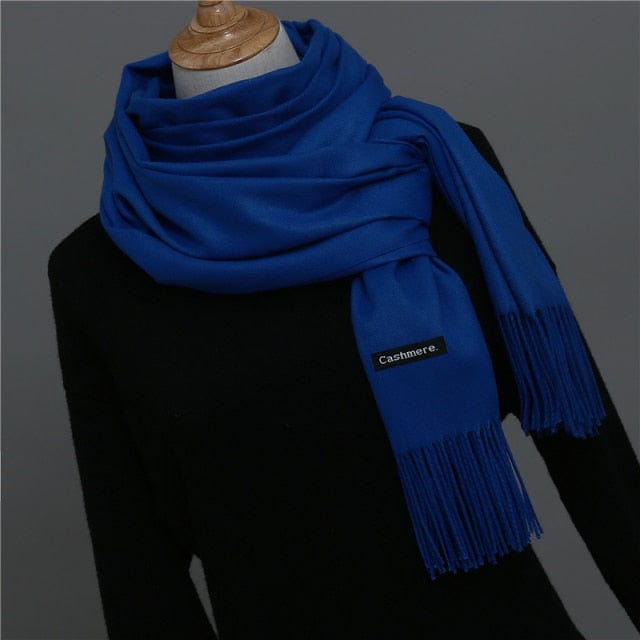 Solid Thick Winter Scarf