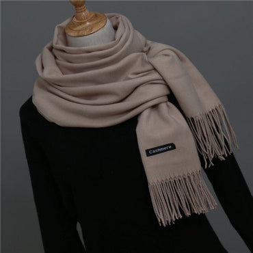 Solid Thick Winter Scarf