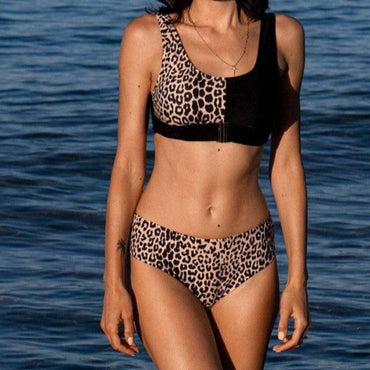 Ladies sexy Leopard Swimwear Set - east2cart.uk