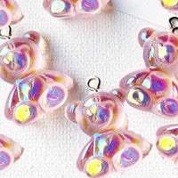 10/50Pcs Colourful Gummy Bear Pendant Charms - east2cart.uk
