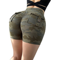 Athletic Short Leggings With Pockets