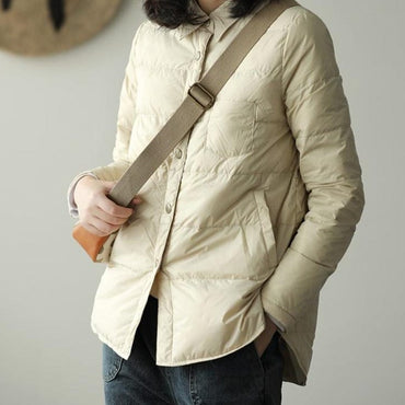 Ultra Light 90% White Duck Down Jacket