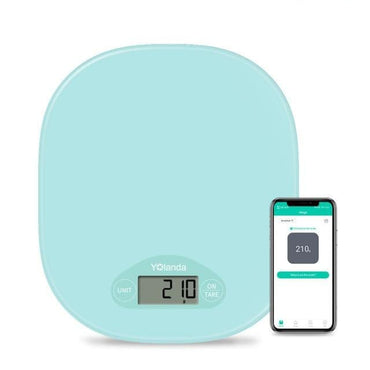 Yolanda 5kg Smart Kitchen Scale Bluetooth APP Electronic Scales Digital Food Weight Balance Measuring Tool Nutrition Analysis - east2cart.uk