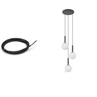 Modern LED Glass Ball Chandelier