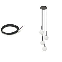 Modern LED Glass Ball Chandelier