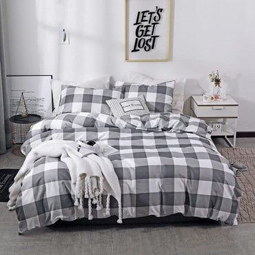 Love Print Luxury Comforter Duvet Cover Set