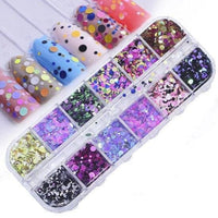 54 Sets Mixed Set Acrylic Paint Nail Art - east2cart.uk