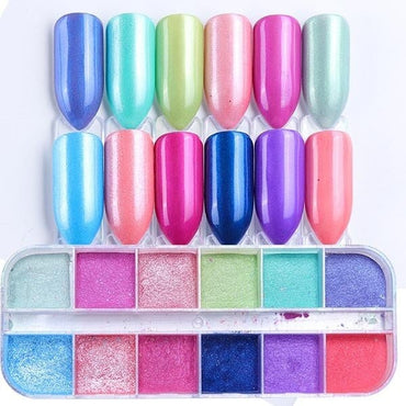 54 Sets Mixed Set Acrylic Paint Nail Art - east2cart.uk