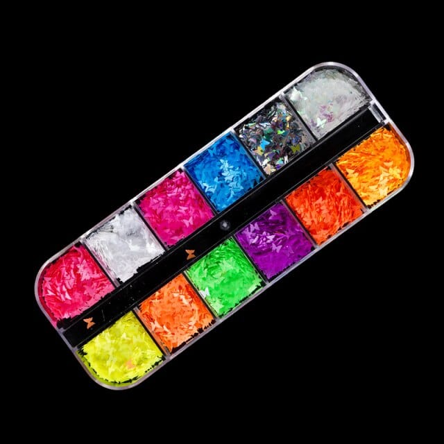 54 Sets Mixed Set Acrylic Paint Nail Art - east2cart.uk