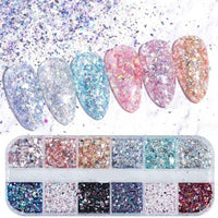 54 Sets Mixed Set Acrylic Paint Nail Art - east2cart.uk